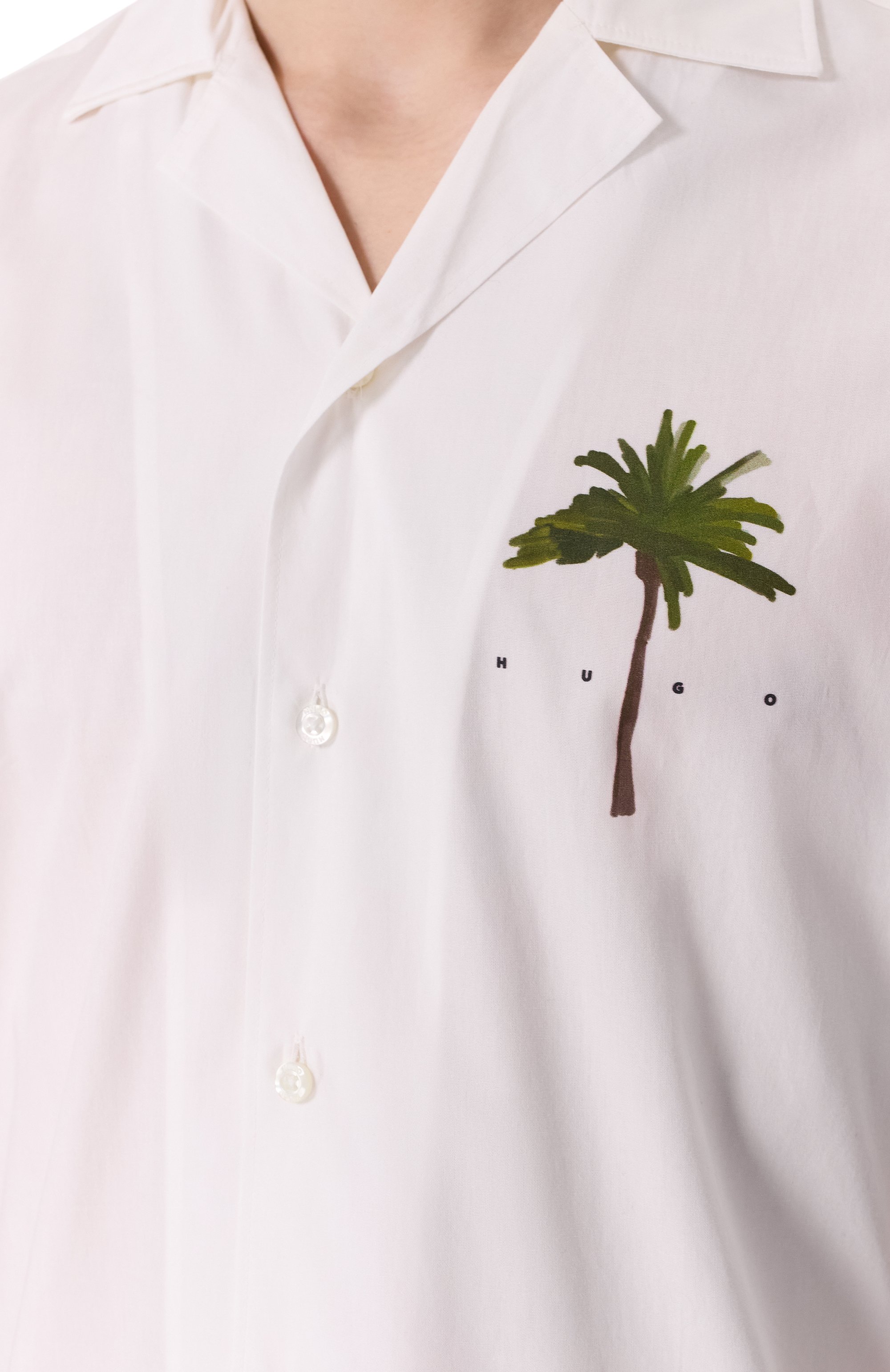 Хлопковая рубашка HUGO, арт. 50540153, фото 5