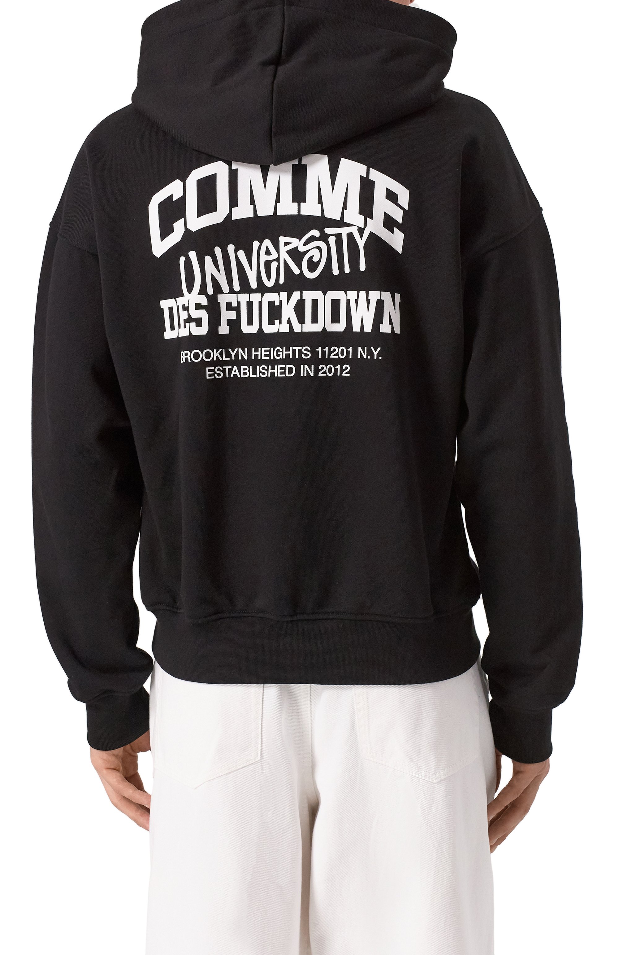 Хлопковое худи COMME DES FUCKDOWN, арт. CFABM01620, фото 4