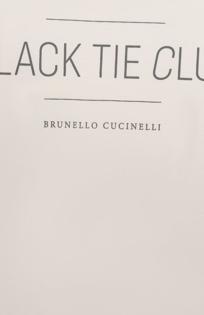 Хлопковая футболка BRUNELLO CUCINELLI, арт. B0B13S153A, фото 3