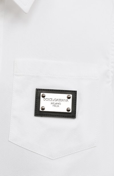 Хлопковая рубашка DOLCE & GABBANA, арт. L43S75/FUEAJ/2-6, фото 3