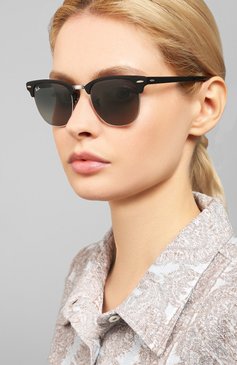 Женские солнцезащитные очки RAY-BAN черного цвета, арт. 3716-911871 | Фото 2 (Кросс-КТ: С/з-унисекс; Региональные ограничения белый список (Axapta Mercury): Не проставлено, RU; Нос: Не проставлено; Тип очков: С/з; Статус проверки: Проверено, Проверена категория; Материал сплава: Проверено; Оптика Гендер: оптика-унисекс; Очки форма: Прямоугольные)