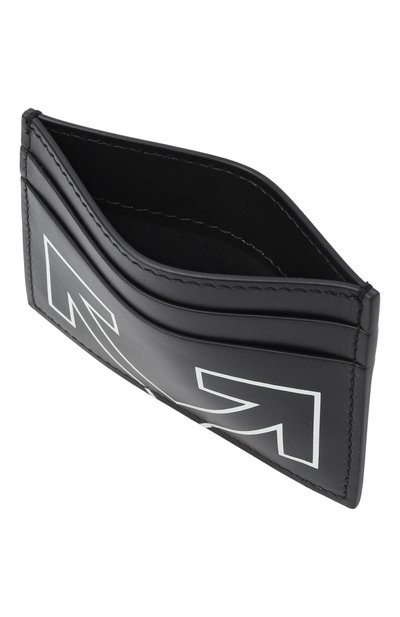 Кожаный футляр для кредитных карт OFF-WHITE черного цвета по цене 21300 руб., арт. 0MND09BC99LEA001, фото 3 Кожаный футляр для кредитных карт OFF-WHITE, арт. 0MND09BC99LEA001, фото 3