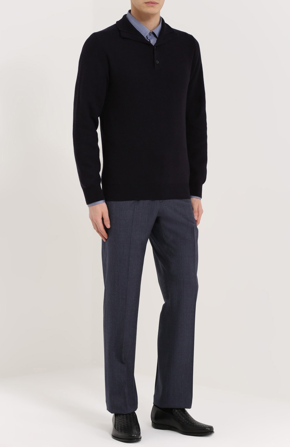 Классические шерстяные брюки  BRIONI, арт. RPL5/05A0I/P0RT0VENERE, фото 2