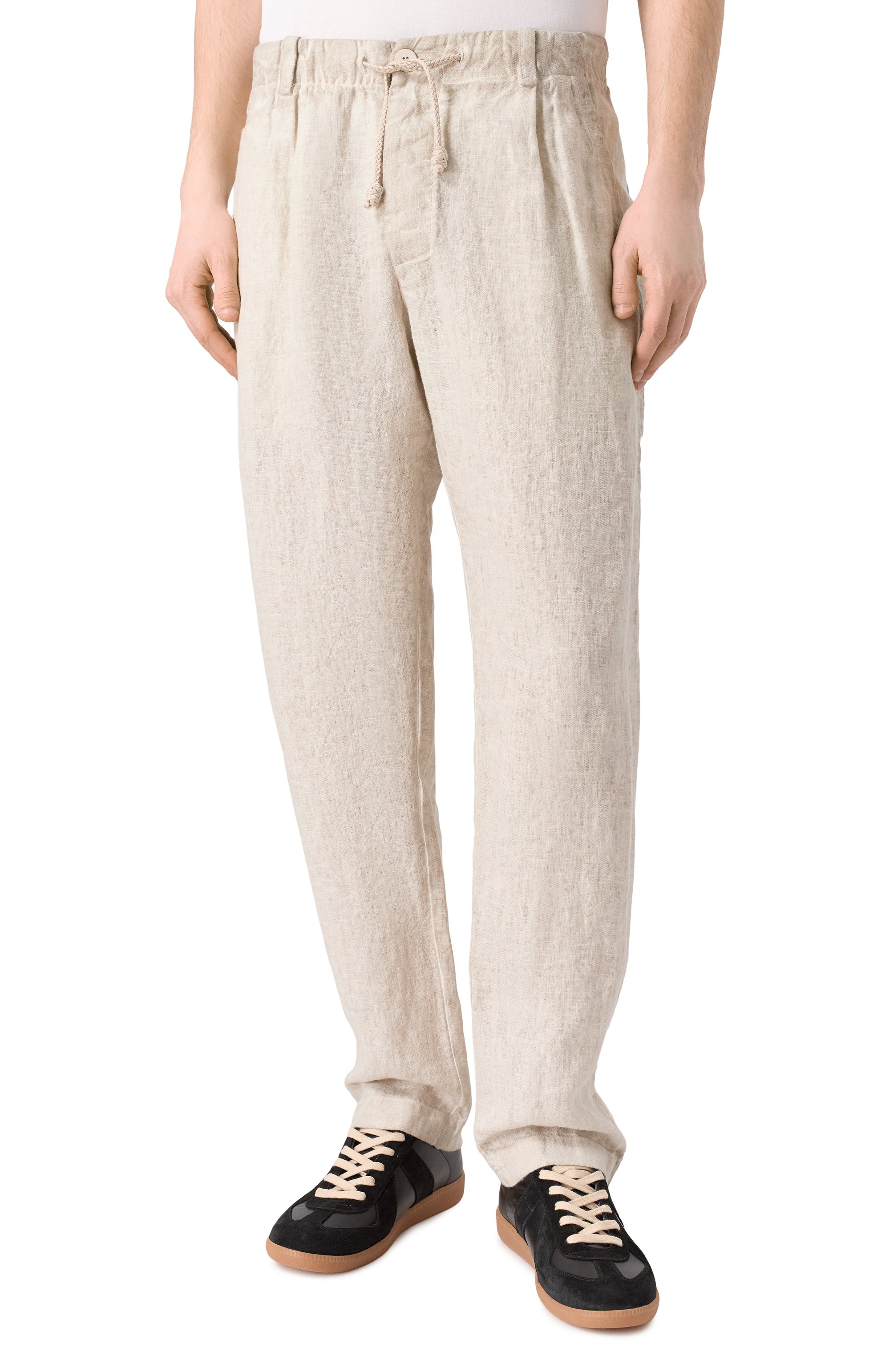 Льняные брюки TRANSIT, арт. CFUTRCH170E, фото 3