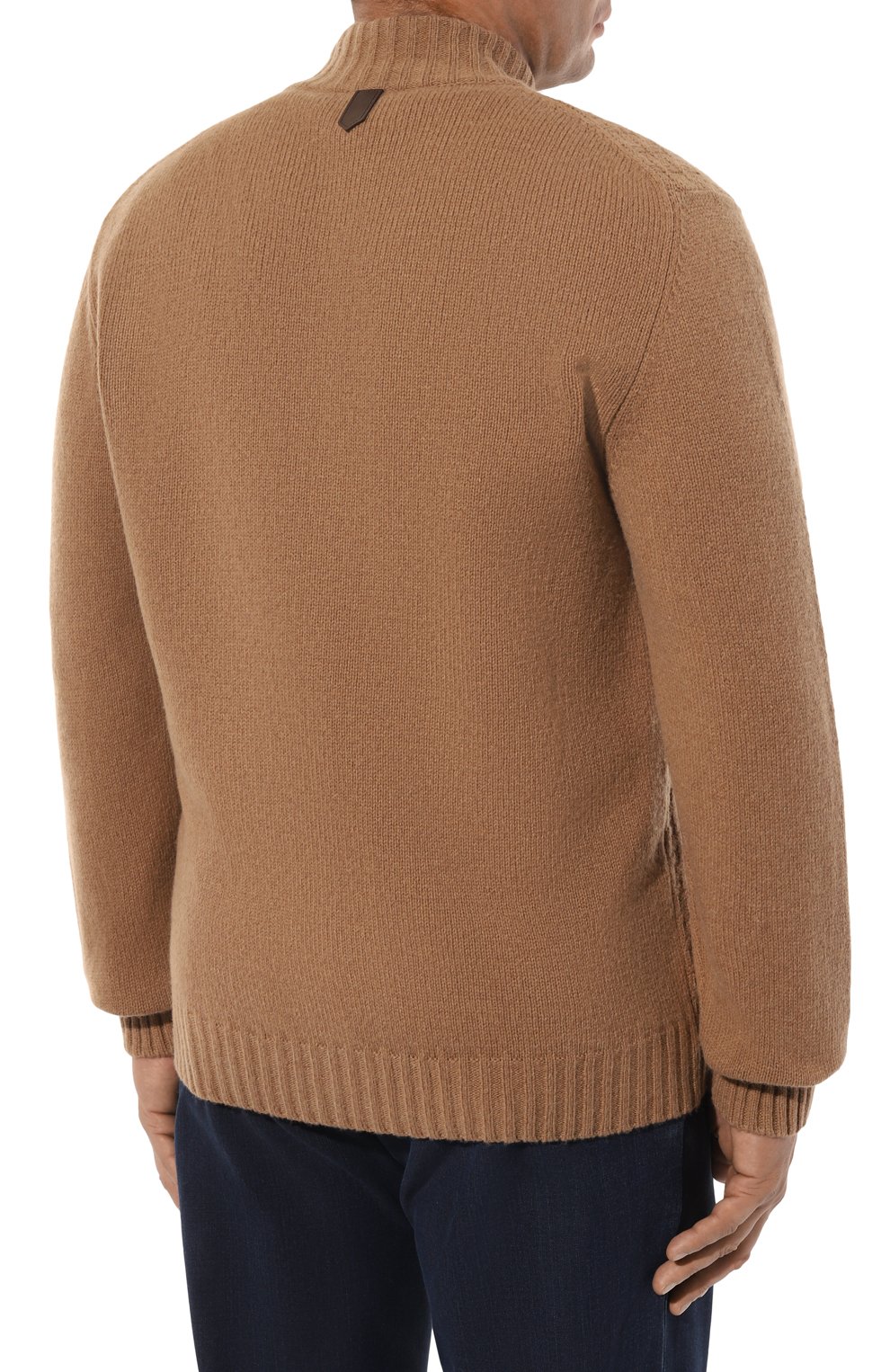 Шерстяной кардиган CANALI бежевого цвета по цене 87050 руб., арт. C0022B/MK01961, фото 4 Шерстяной кардиган CANALI, арт. C0022B/MK01961, фото 4