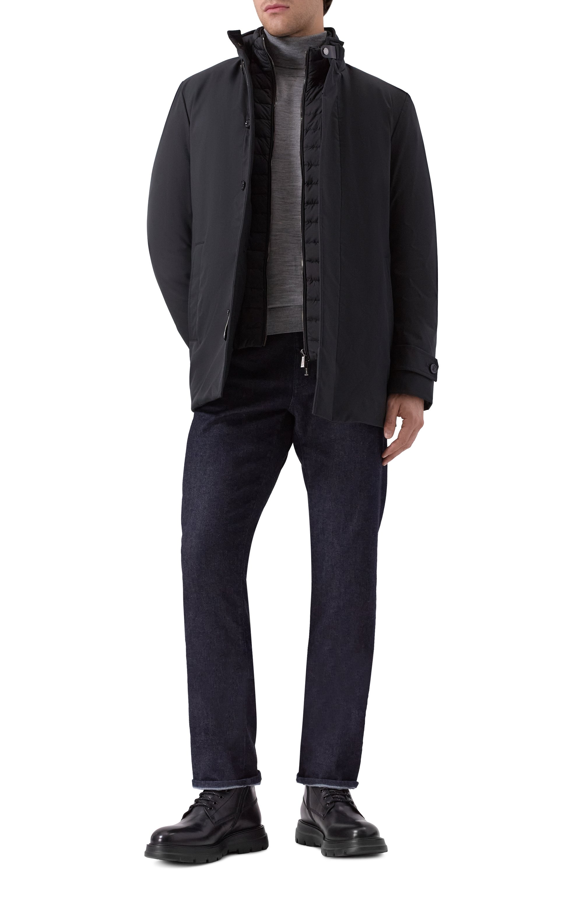 Кожаные ботинки FABI, арт. FU1425/VITELL0 P0DER0SA, фото 2