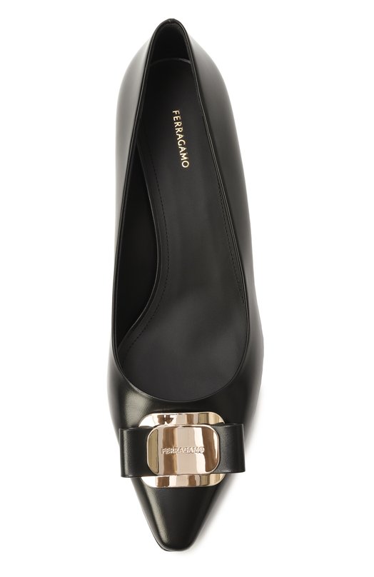Кожаные туфли New Vara Ferragamo 01H450/768707 Чёрный  01H450/768707 Фото 6