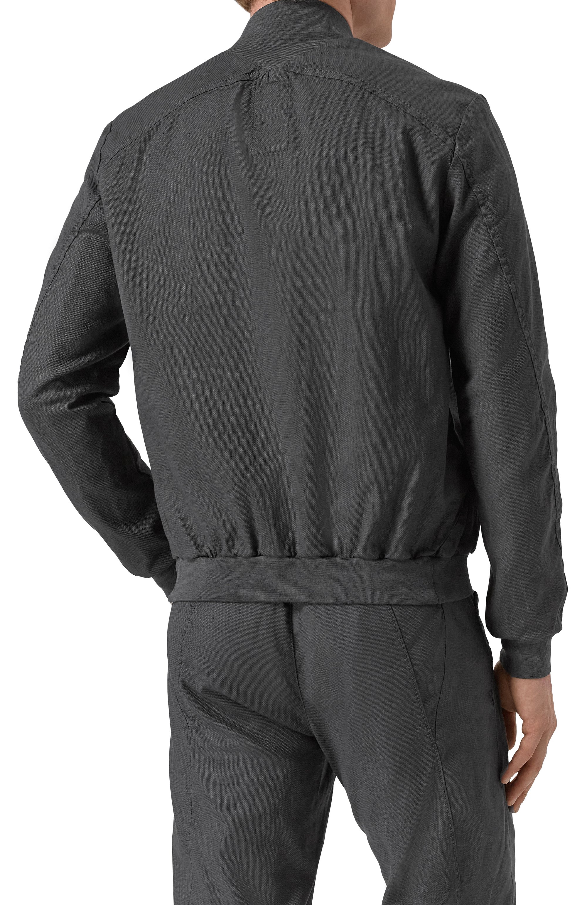 Бомбер из хлопка и льна TRANSIT, арт. CFUTRZE145, фото 4