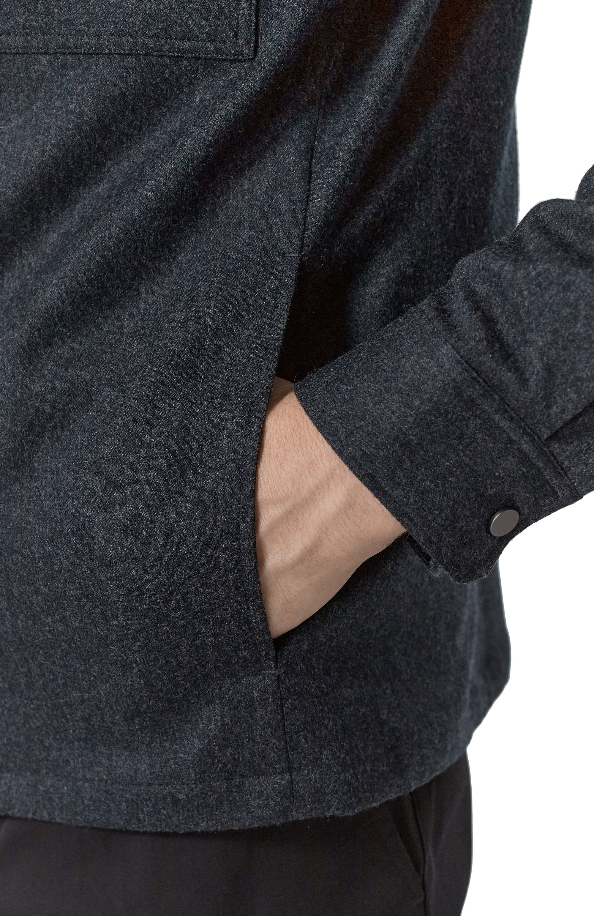 Шерстяная куртка-рубашка ZEGNA, арт. S0TM2/UEV01A8, фото 5