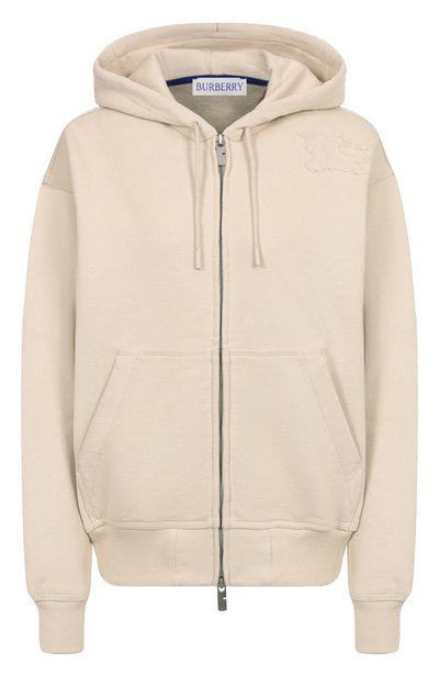 Женский хлопковая толстовка BURBERRY, арт. 8105334