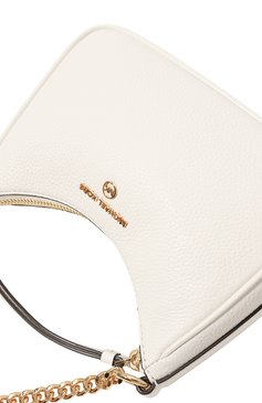 Женская сумка jet set charm MICHAEL MICHAEL KORS белого цвета, арт. 32F3GT9C1L/ | Фото 3 (Материал: Натуральная кожа; Материал сплава: Проставлено; Размер: mini; Драгоценные камни: Проставлено)