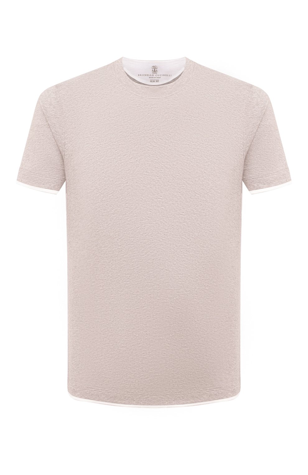 Хлопковая футболка BRUNELLO CUCINELLI, арт. M0T617427, фото 1