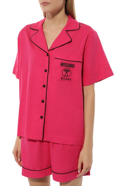 Пижама из вискозы и хлопка MOSCHINO, арт. 232V6/A7814/4431, фото 3