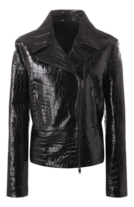 Женская куртка из кожи крокодила MVST, арт. EXBCK-Y439-2