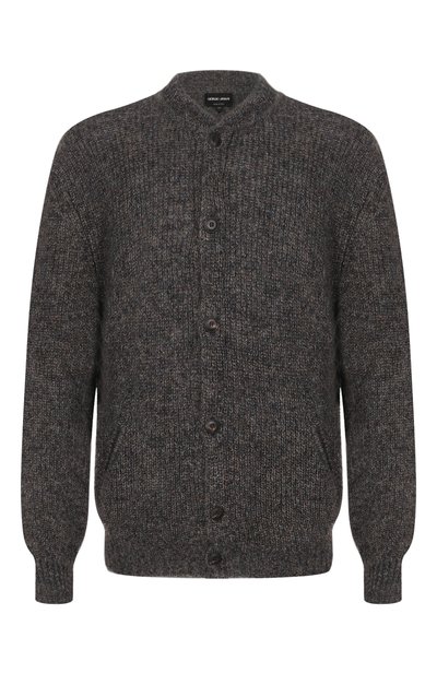 Мужской шерстяной кардиган GIORGIO ARMANI, арт. GM004723/AF30082