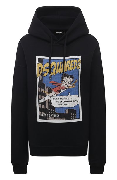 Женский хлопковое худи DSQUARED2, арт. S75GU0522/S25551