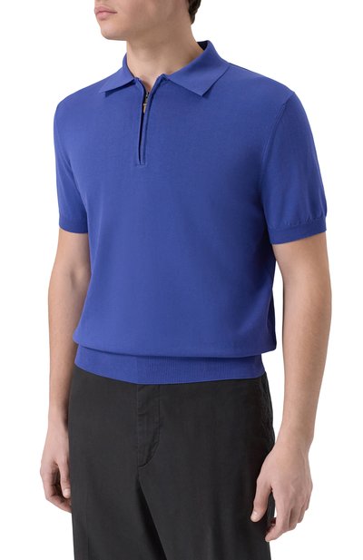 Хлопковое поло CANALI, арт. C0454/MK02459, фото 3