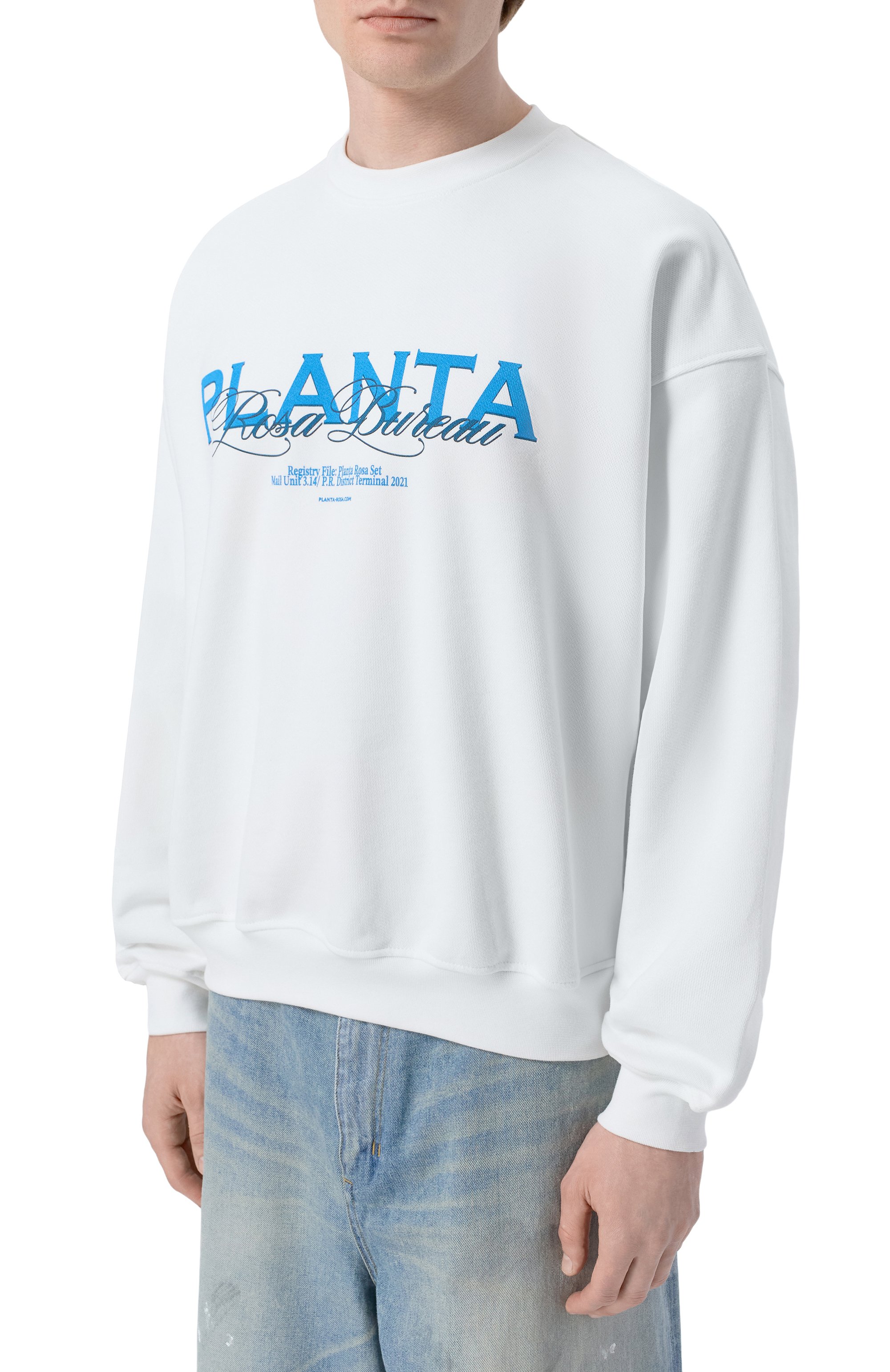 Хлопковый свитшот PLANTA ROSA, арт. PR/SW/SENSE/470, фото 4
