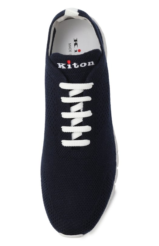 Текстильные кроссовки Kiton USSFITSN0084734 Синий  USSFITSN0084734 Фото 6
