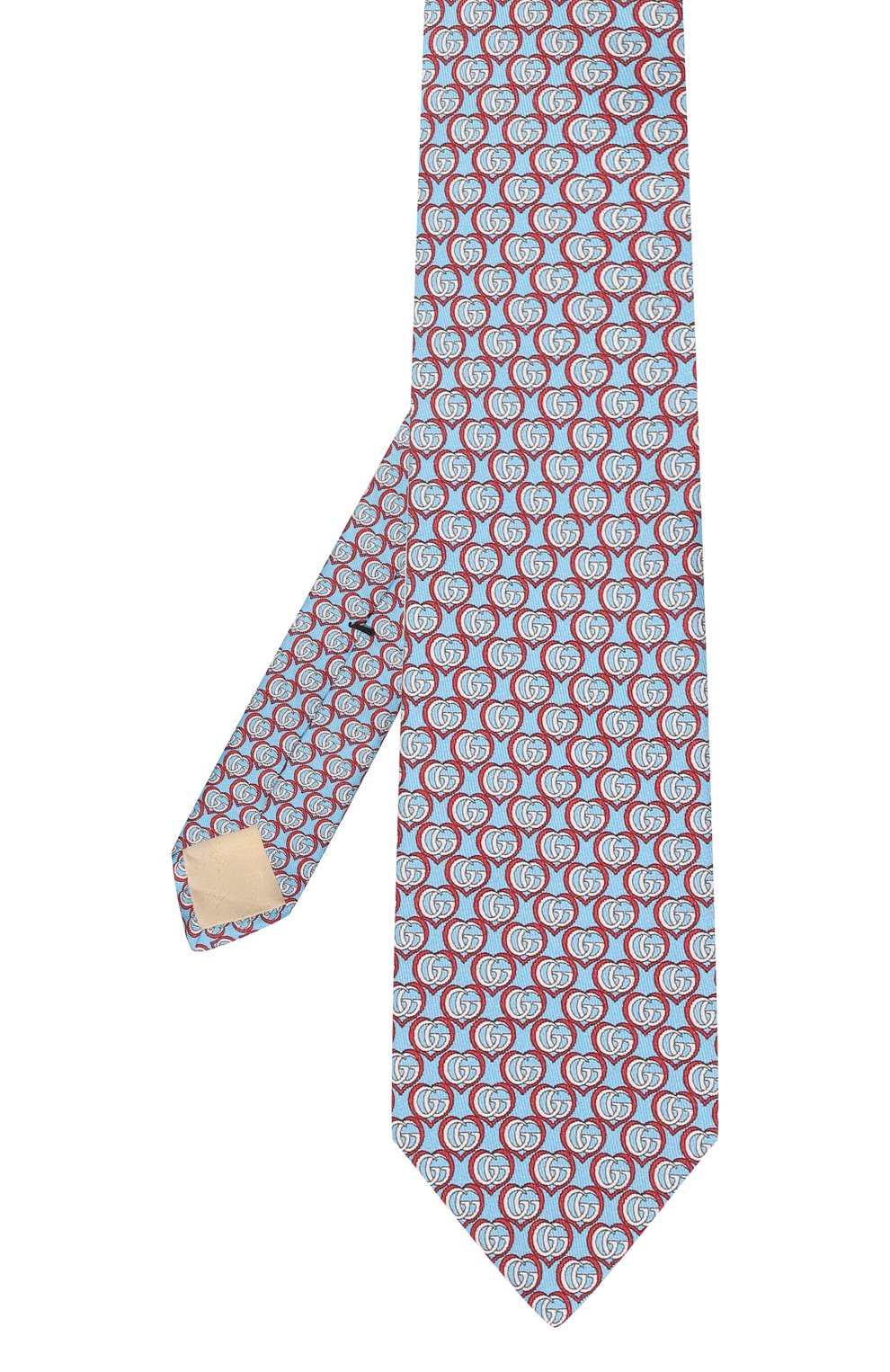 Шелковый галстук GUCCI, арт. 597236 4E001, фото 3