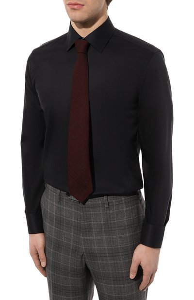 Хлопковая сорочка BOSS, арт. 50484241, фото 3