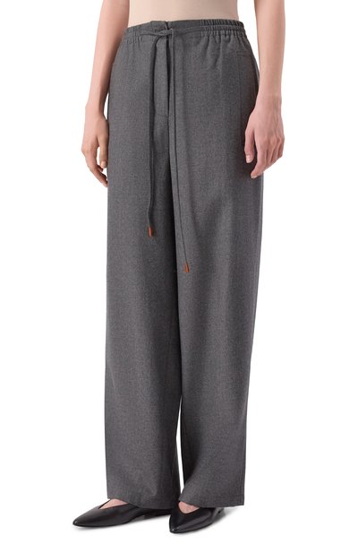 Шерстяные брюки LE17SEPTEMBRE, арт. LS2579PT002EGR, фото 3