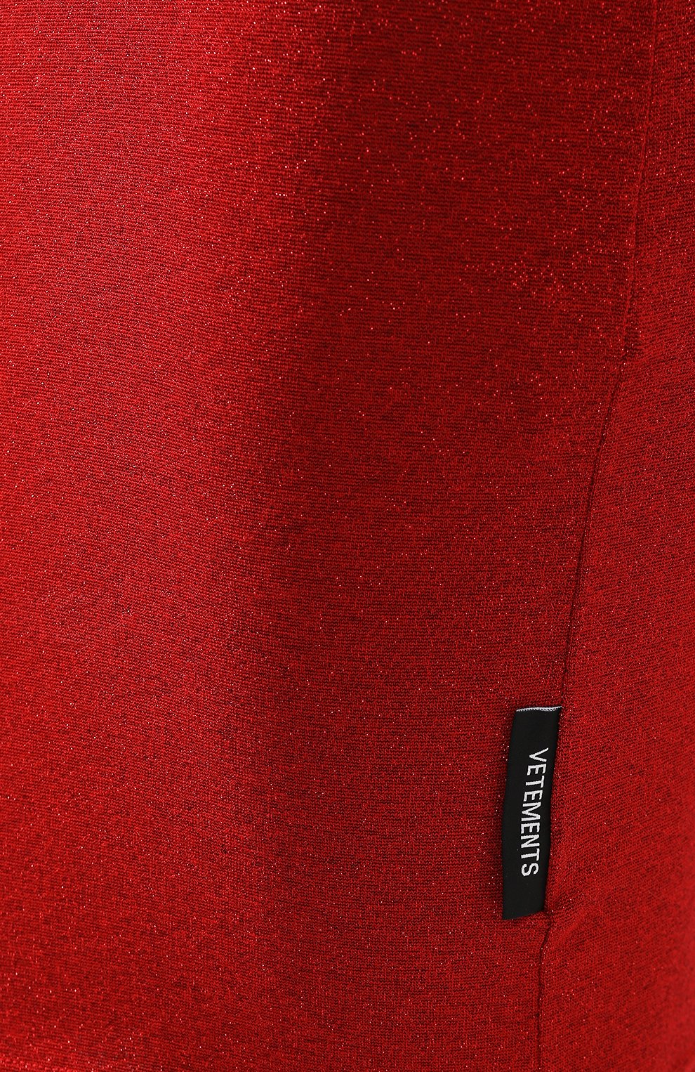 Платье VETEMENTS разноцветного цвета по цене 69300 руб., арт. WAH20DR403/RED GLITTER, фото 5 Платье VETEMENTS, арт. WAH20DR403/RED GLITTER, фото 5