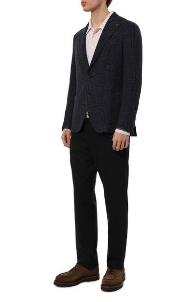 Мужской пиджак из шерсти и шелка SARTORIA LATORRE, арт. EF74/QG0608