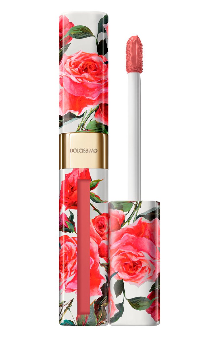 Матовый лак для губ dolcissimo, оттенок 3 rosebud (5ml) DOLCE & GABBANA  цвет�а, арт. 3423473014355 | Фото 1 (Нос: Не проставлено; Региональные ограничения белый список (Axapta Mercury): Не проставлено; Финишное покрытие: Матовый)