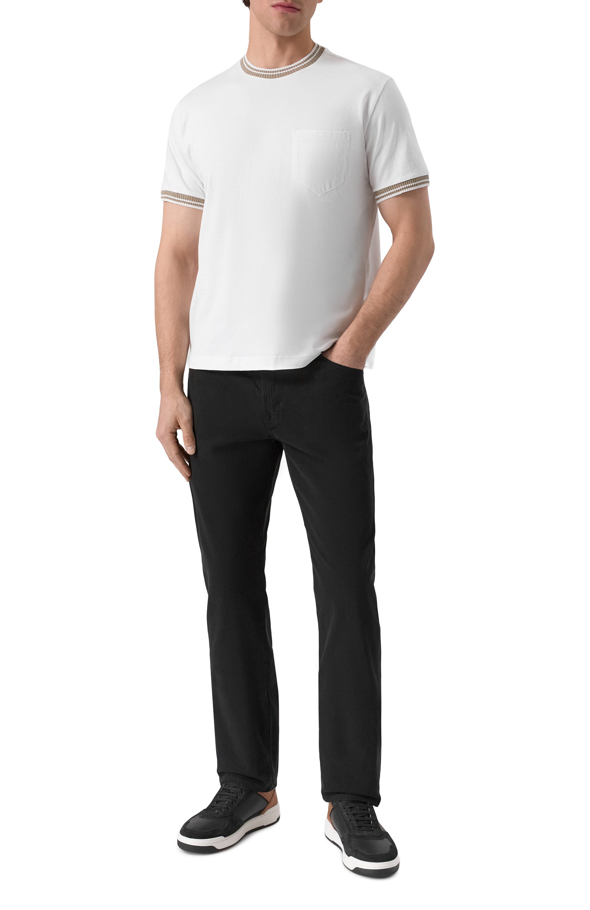 Хлопковая футболка L.B.M. 1911, арт. 6407/59093, фото 2