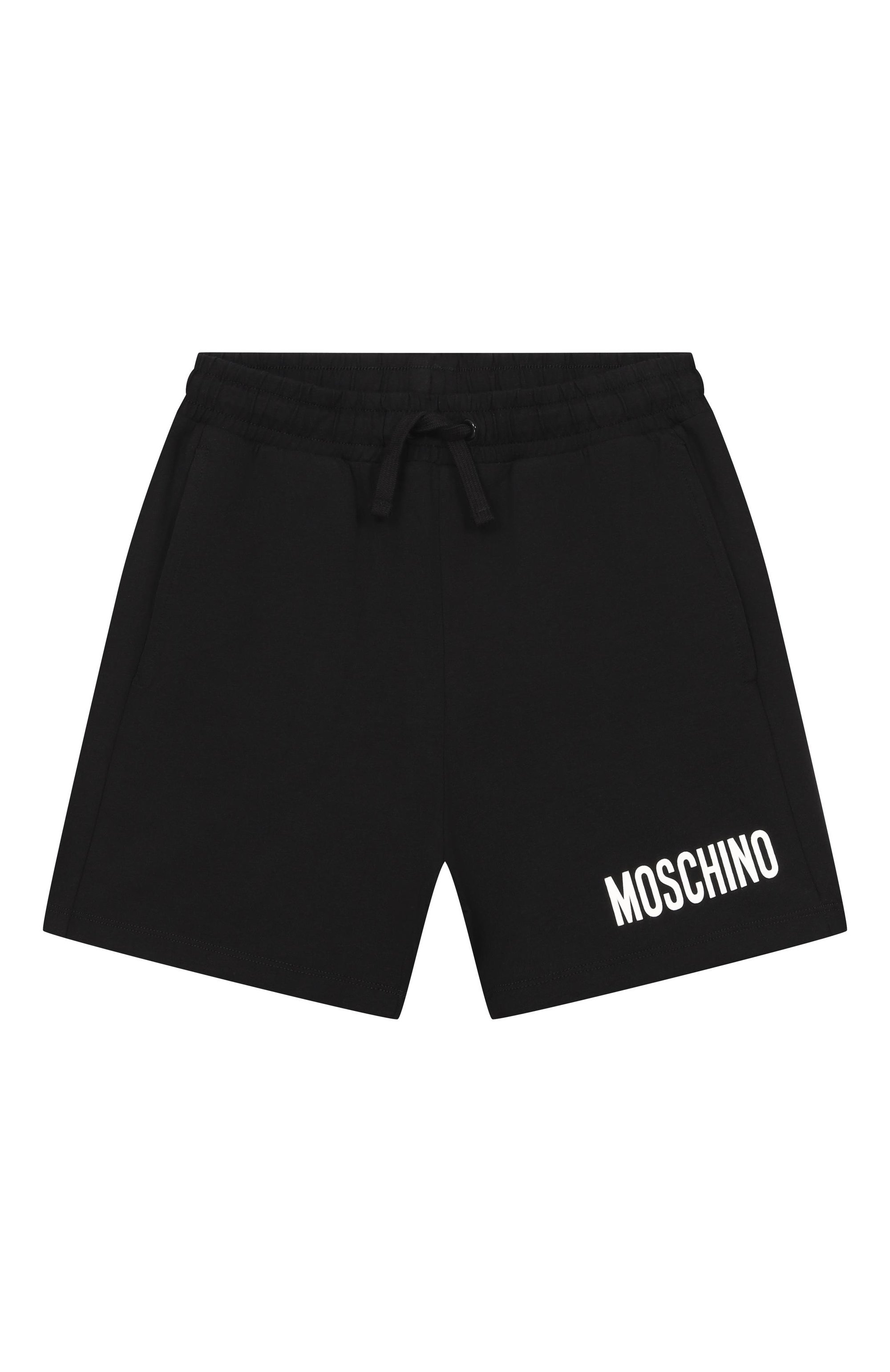 Хлопковые шорты MOSCHINO, арт. HUQ02R/LBA10_001, фото 1