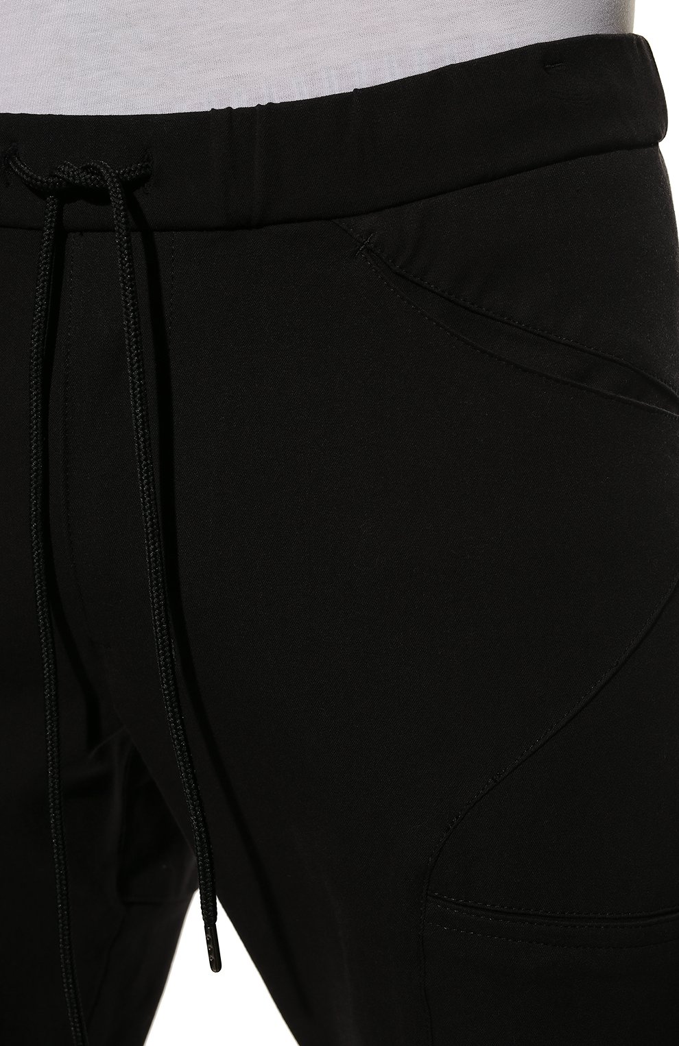 Брюки из хлопка и вискозы KAZUYUKI KUMAGAI черного цвета по цене 44200 руб., арт. AP21-052, фото 5 Брюки из хлопка и вискозы KAZUYUKI KUMAGAI, арт. AP21-052, фото 5