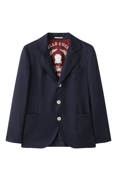 Шерстяной пиджак BRUNELLO CUCINELLI, арт. BE226K729B