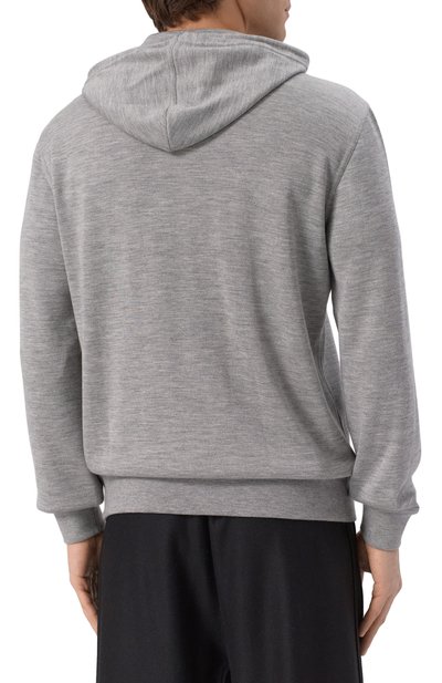 Толстовка из кашемира и шелка BRUNELLO CUCINELLI, арт. MM8359069G, фото 4