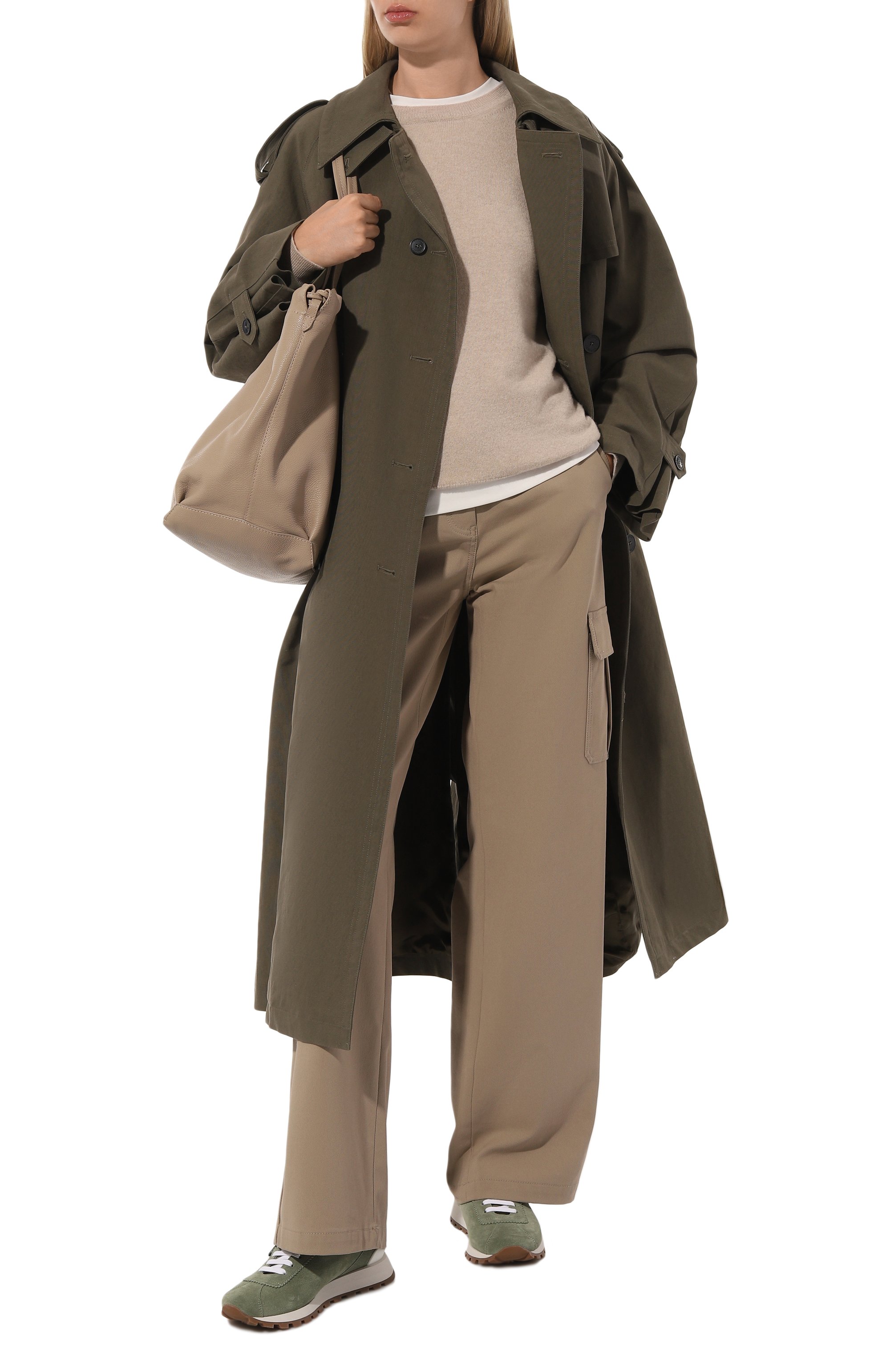 Замшевые кроссовки BRUNELLO CUCINELLI, арт. MZSFGB1117, фото 2