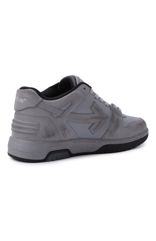 Комбинированные кеды Out Of Office Off-White 0MIA189S25LEA006 Серый  0MIA189S25LEA006 Фото 5