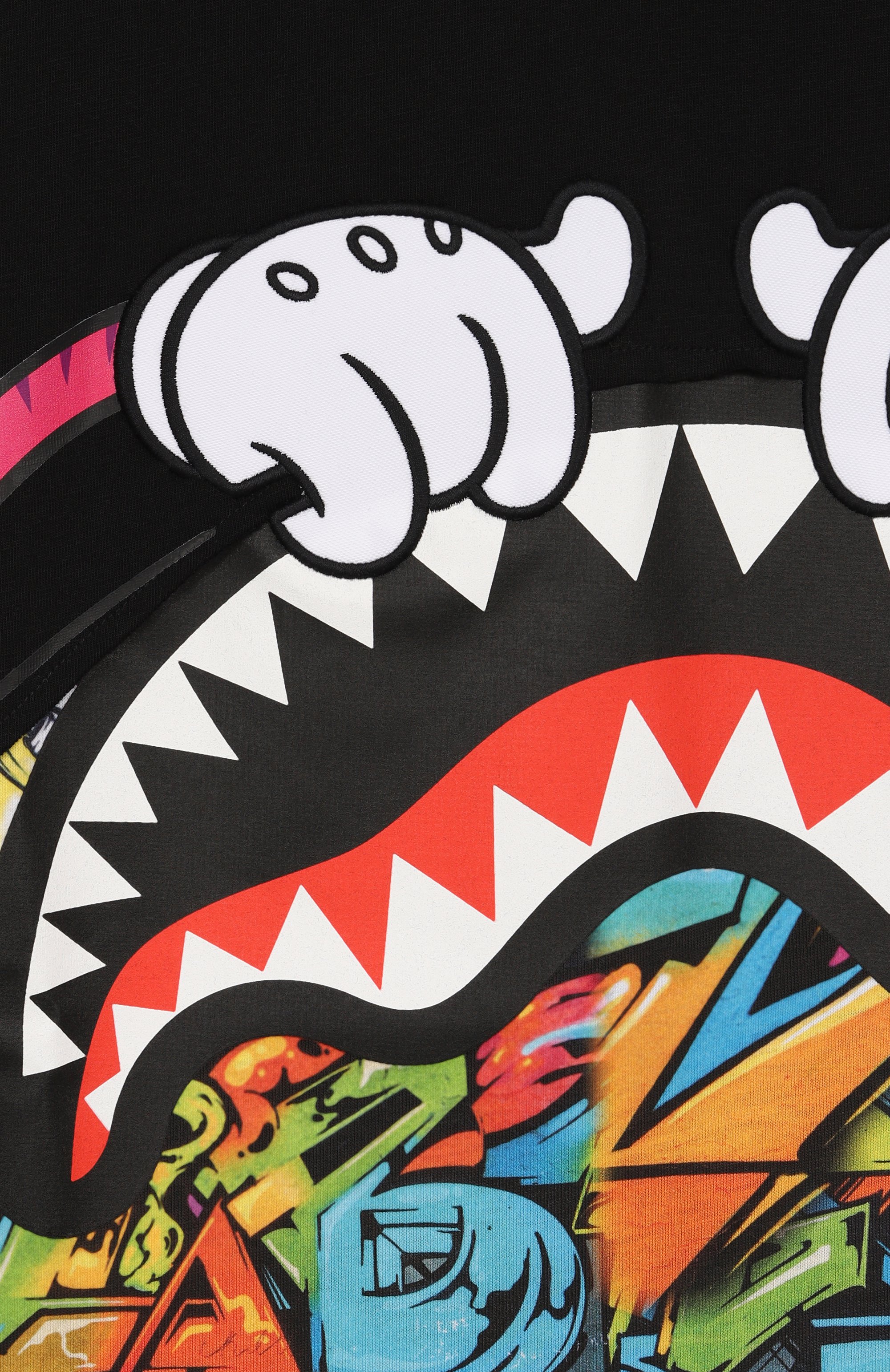 Хлопковая футболка SPRAYGROUND, арт. SPY1238BLK, фото 3