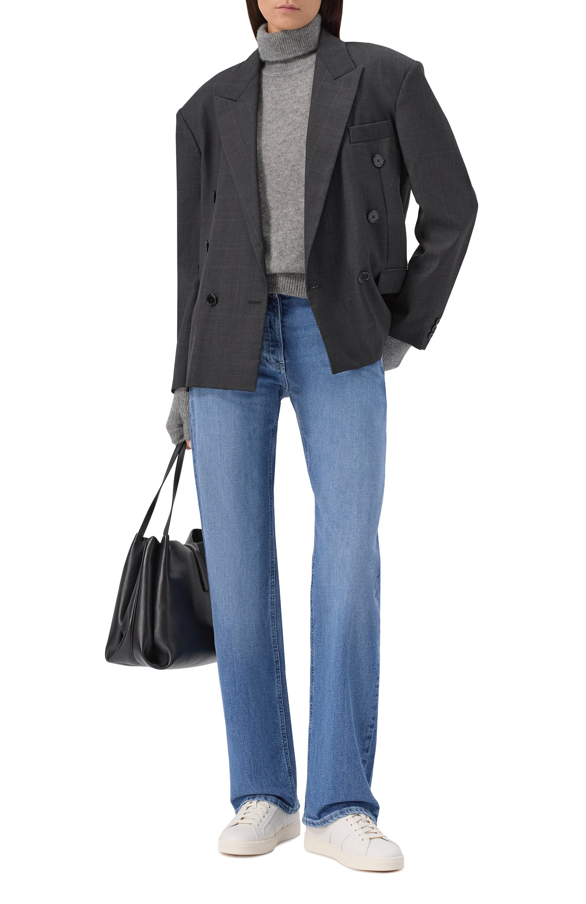 Свитер из кашемира и шелка KITON, арт. D5672330930, фото 2