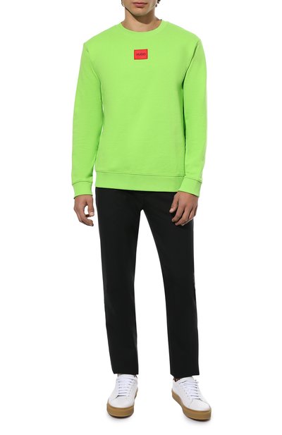 Хлопковый свитшот HUGO, арт. 50447964, фото 2