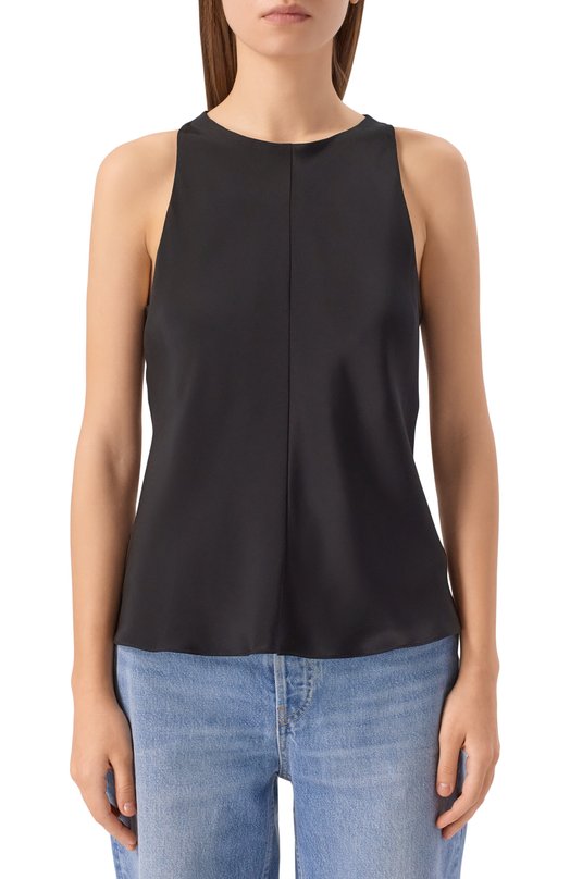 Шелковый топ 12 STOREEZ 121617 Чёрный  121617 Фото 3