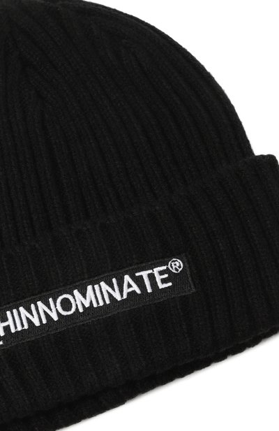 Шапка HINNOMINATE черного цвета по цене 6905 руб., арт. HMACM00060, фото 3 Шапка HINNOMINATE, арт. HMACM00060, фото 3