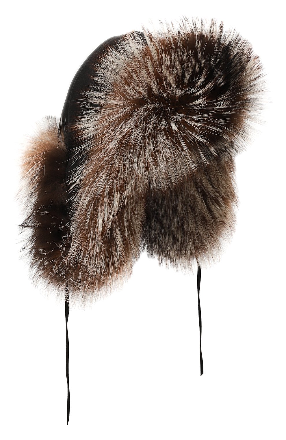 Шапка-ушанка стильная саша с отделкой из меха лисы FURLAND, арт. 0107609610009600198, фото 1