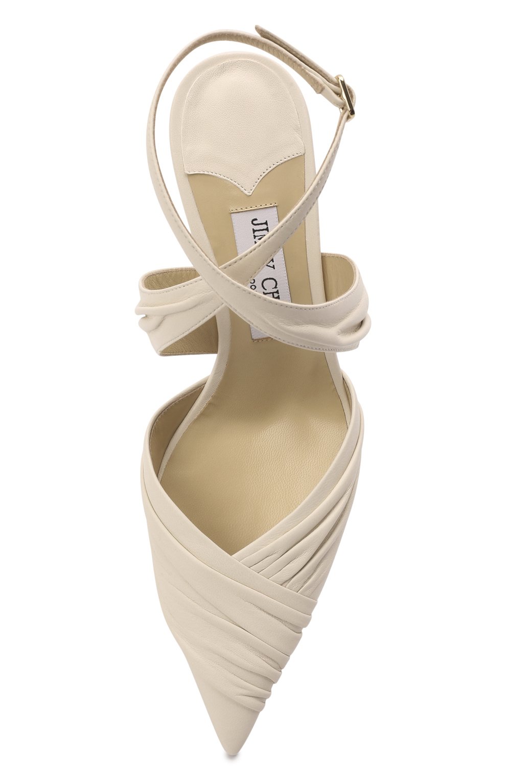 Кожаные туфли basil 75 JIMMY CHOO, арт. BASIL 75/ZSA, фото 6