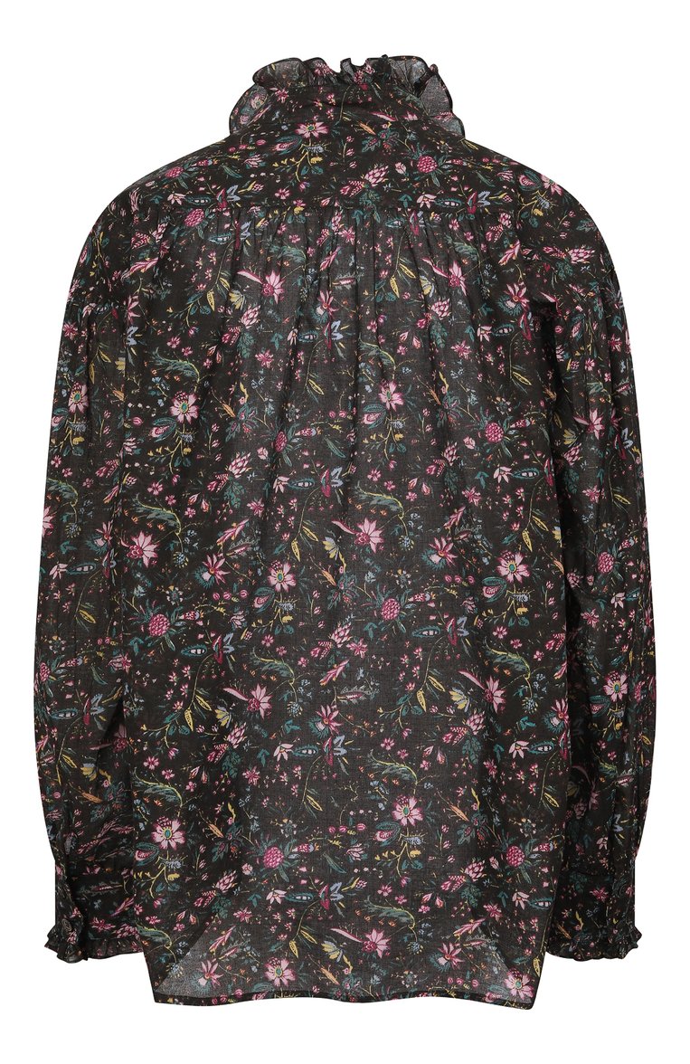 Хлопковая блузка ISABEL MARANT ETOILE, арт. HT1820-21A027E, фото 2