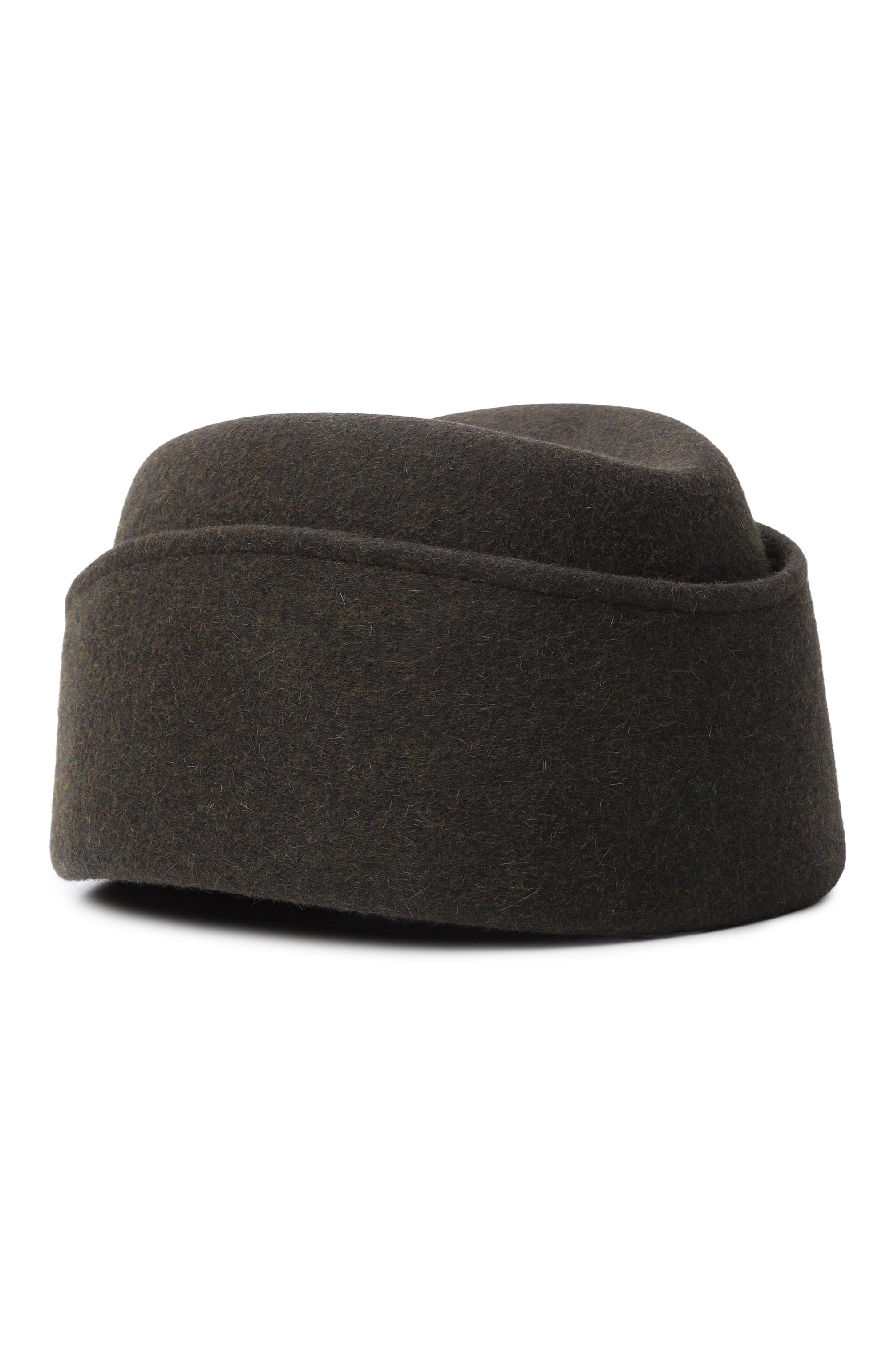 Фетровая пилотка LORO PIANA хаки цвета по цене 282000 руб., арт. FAP9151, фото 2 Фетровая пилотка LORO PIANA, арт. FAP9151, фото 2