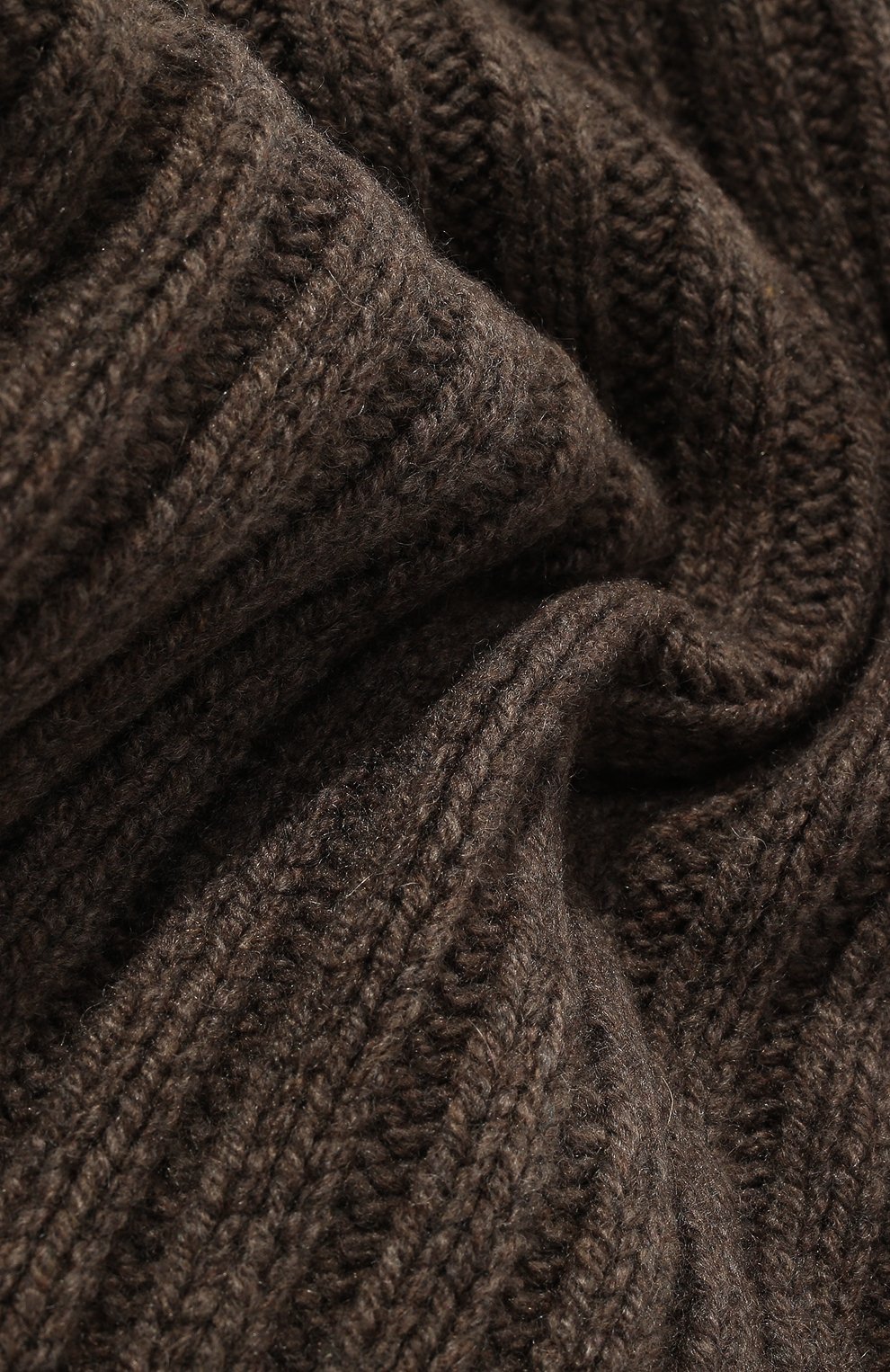 Шарф-снуд из кашемира и шерсти RICK OWENS серого цвета по цене 33850 руб., арт. RU02B2484/WSBR, фото 4 Шарф-снуд из кашемира и шерсти RICK OWENS, арт. RU02B2484/WSBR, фото 4