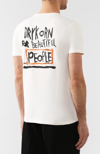 Хлопковая футболка DRYKORN, арт. 49907-519133, фото 4