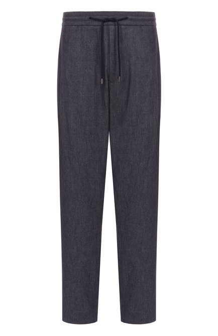 Мужские брюки изо льна и хлопка GIORGIO ARMANI, арт. GM001346/TE14261