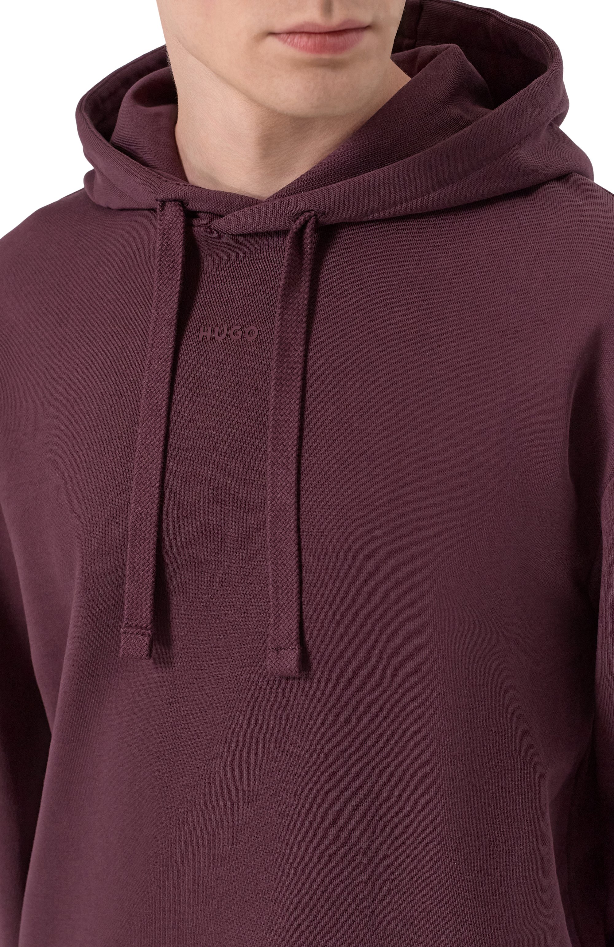 Хлопковое худи HUGO, арт. 50486478, фото 5