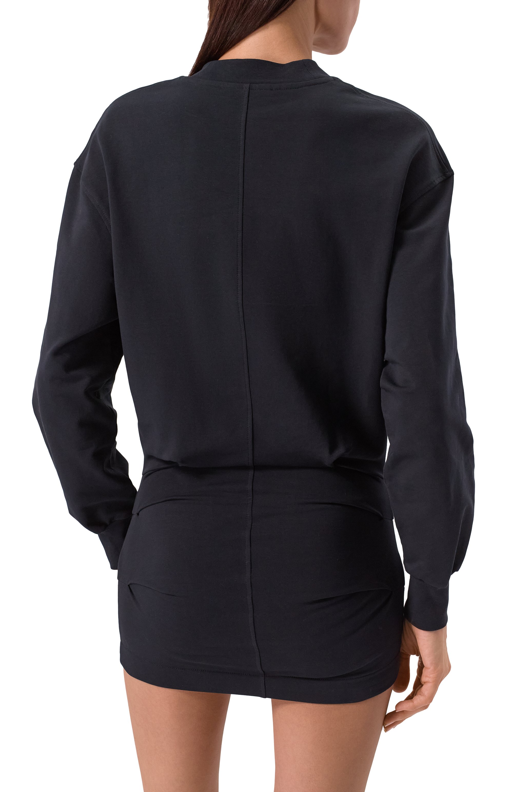 Хлопковое платье THE ATTICO, арт. 250WCA00393/JJF006AA, фото 4